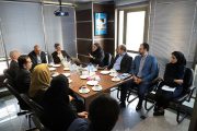 بازدید مدیرعامل بانک کارآفرین از اداره امنیت اطلاعات