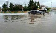 سیل و آبگرفتی شدید در قشم