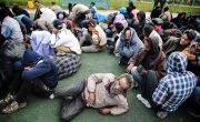 جمع‌آوری ۲۲۰۰ معتاد متجاهر در تهران/ ابتلای ۲۰ تن به کرونا