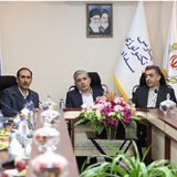 بازدید مدیر عامل بانک ملی ایران از شرکت پارس تکنولوژی سداد