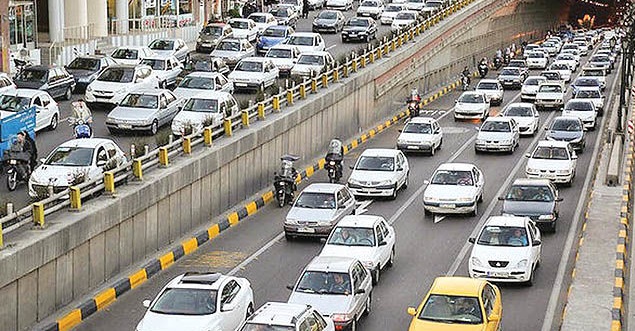 اعلام ممنوعیت تردد خودروها در برخی خیابان‌های تهران برای اول مهر
