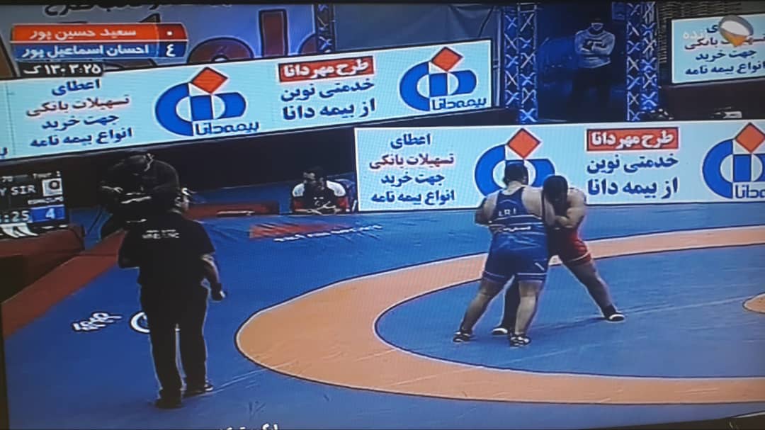 حضور بیمه دانا در مسابقات لیگ برتر کشتی