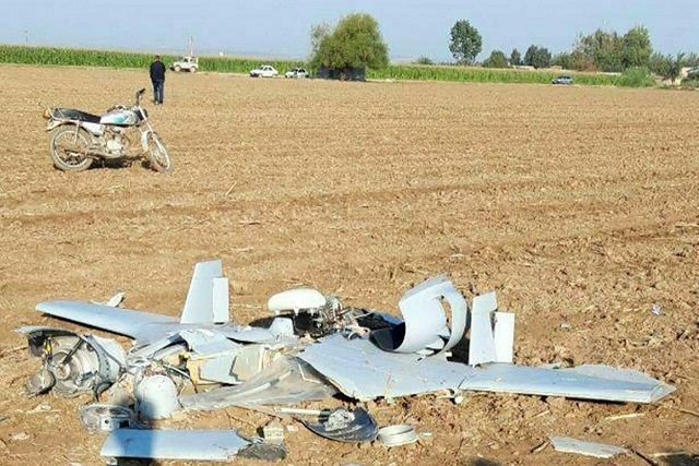 سقوط یک فروند پهپاد در پارس‌آباد مغان در اردبیل