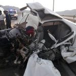 واژگونی خودرو سمند و مرگ 3 نفر در جاده ماهشهر