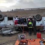 جزئیات واژگونی اتوبوس در محور هراز