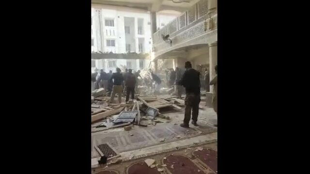 انفجار انتحاری در مسجد پیشاور ، ۱۹ کشته و ۹۰ زخمی