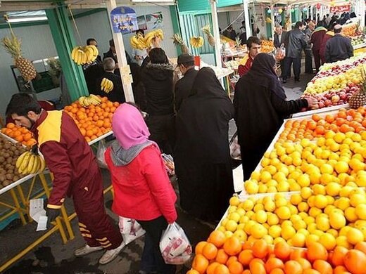 قیمت میوه و تره بار در آستانه شب عید/ یک کیلو پرتقال شمال، سیب قرمز و نارنگی چند؟