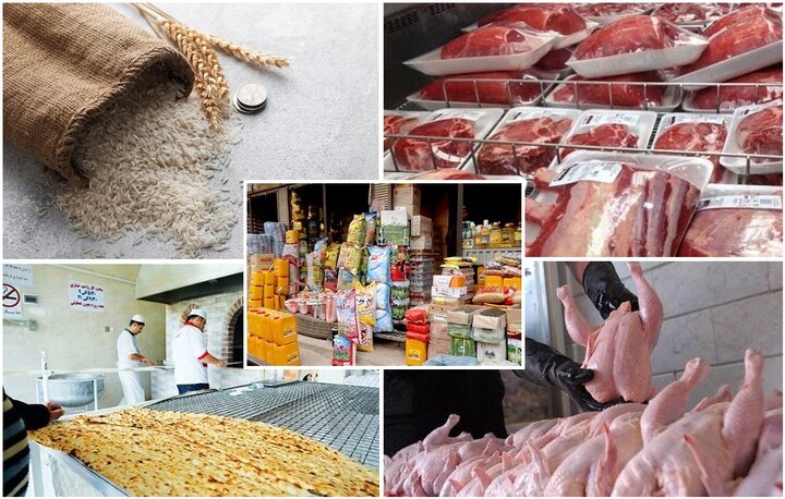 قیمت هر کیلو مرغ بین ۶۳ تا ۸۲ هزار و ۴۰۰ تومان در نوسان است/ قیمت کالاهای اساسی در بازار