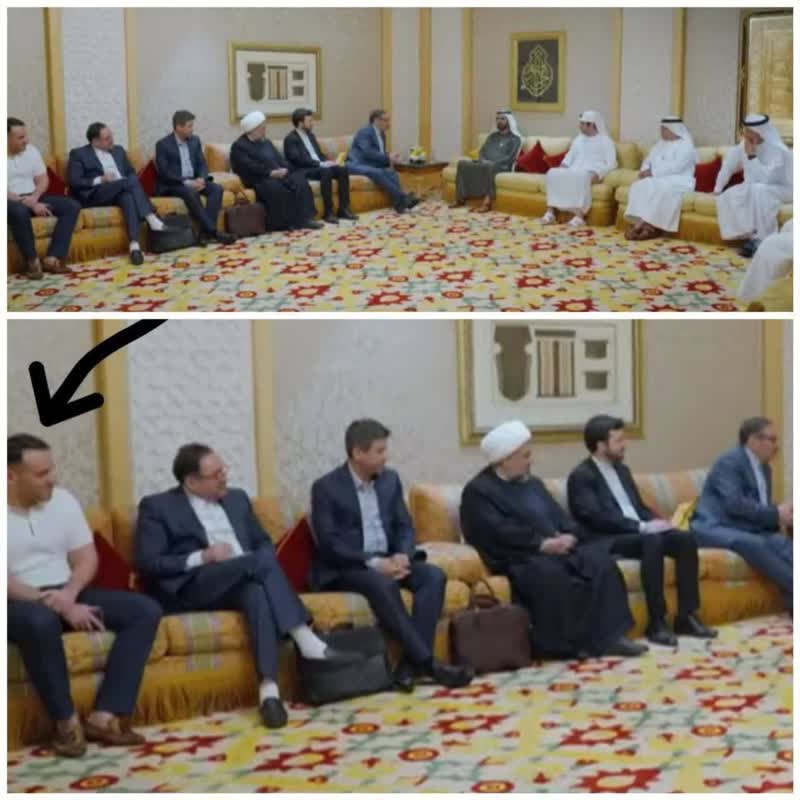 آقای شمخانی! حضور آقازاده تاجرتان در دیدار رسمی با سران امارات برای چیست؟!