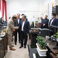 بازدید عضو هیات مدیره و معاون منابع انسانی از اداره کل روابط عمومی بانک ملی ایران
