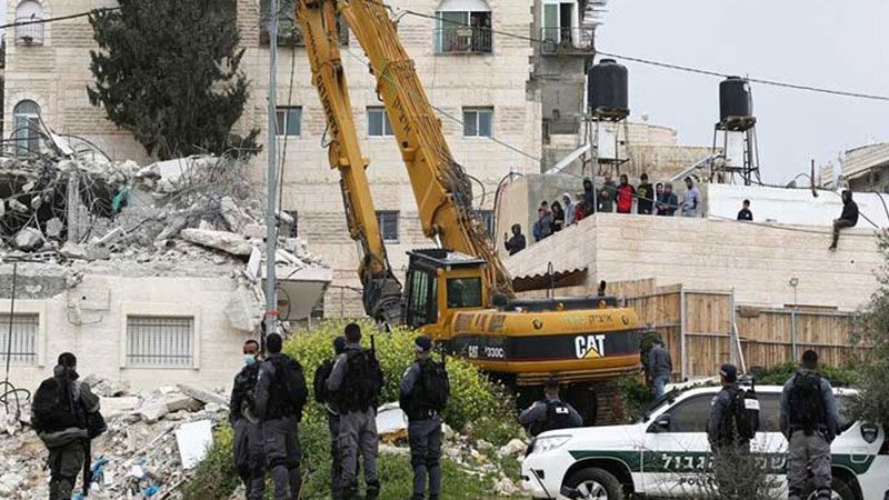 حماس: تخریب منازل مسکونی فلسطینیان توسط رژیم اشغالگر جنایت است