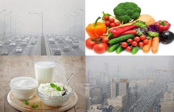 این غذاها را در هوای آلوده بخورید
