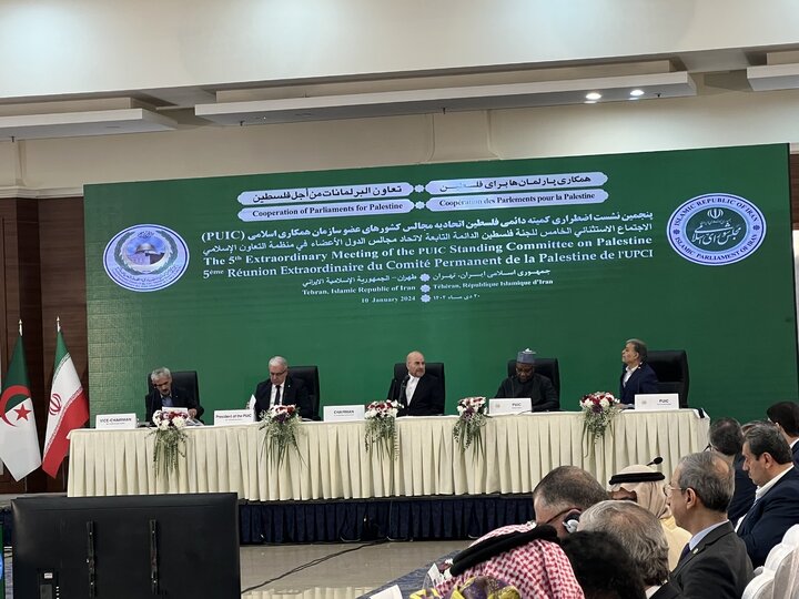 نشست اضطراری کمیته فلسطین سازمان همکاری اسلامی در تهران آغاز شد