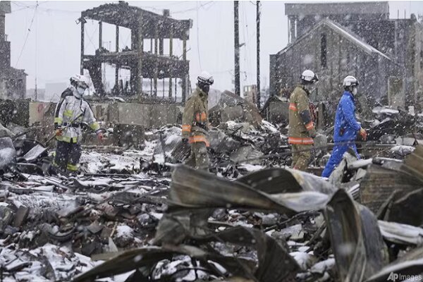 افزایش شمار قربانیان زلزله ژاپن به ۱۶۱ نفر