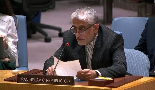 سفیر ایران در سازمان ملل: مسئولیتی در قبال اقدامات هیچ فرد یا گروهی در منطقه نداریم