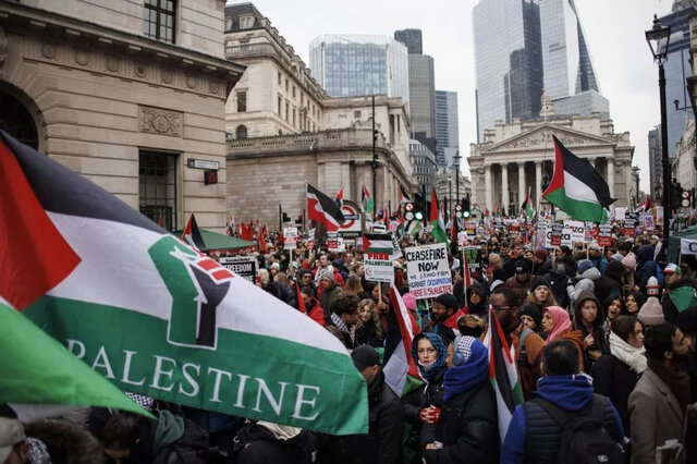 اعتراضات گسترده حامیان فلسطین در شهرهای بزرگ اروپا