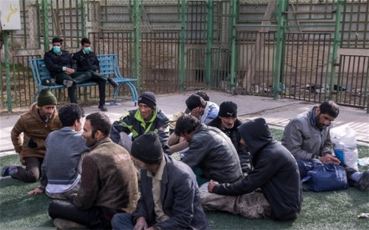 جمع‌آوری هزاران معتاد متجاهر در سطح تهران طی روزهای اخیر