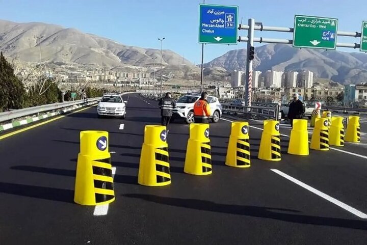 جاده کرج – چالوس همچنان بسته است