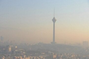 تداوم کیفیت ناسالم هوا در پایتخت/ هوای تهران در آستانه قرمز شدن