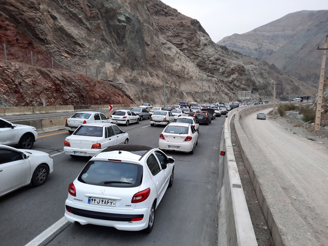 جاده کندوان یک طرفه شد