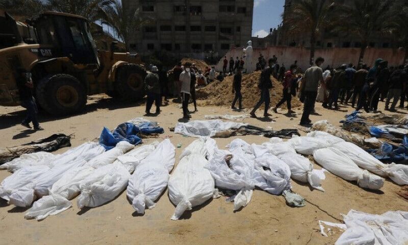 سازمان ملل خواهان تحقیق درباره گور جمعی کشف شده در جنوب نوار غزه شد