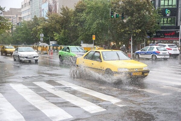 بارش شدید باران در ۶ استان/ دمای صفر درجه‌ای در همدان