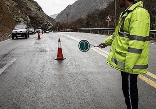 بازگشایی محور کرج-چالوس و آزادراه تهران-شمال/ بارش باران در محورهای شمالی
