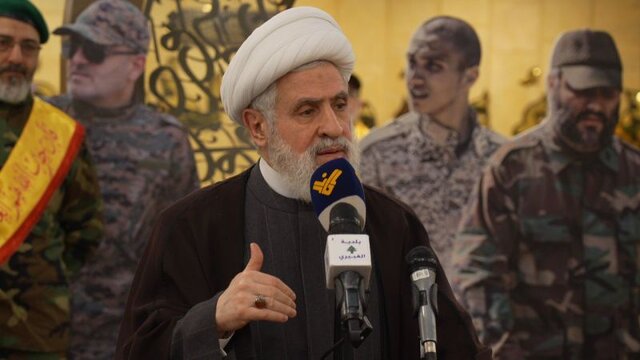 نعیم قاسم: طوفان الاقصی ارزش‌های آمریکایی غربی را از بین برد/ اسرائیل باید همچنان بترسد