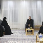 دیدار رئیس جمهور منتخب با خانواده شهید آیت‌الله رئیسی