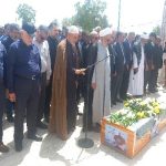پیکر «محمد علی بهمنی» در تالار شهید آوینی بندرعباس آرام گرفت