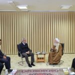دیدار پزشکیان با آیت‌الله جوادی آملی