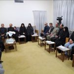 دیدار خانواده شهدای اخیر نیروی پدافند هوایی ارتش با رهبر انقلاب