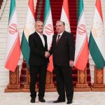دیدار دوجانبه روسای جمهور ایران و تاجیکستان