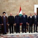 دیدار هیات جمهوری اسلامی ایران با رئیس جمهور لبنان