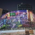 دیوارنگاره میدان ولیعصر (عج) تغییر کرد