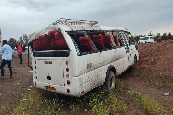 واژگونی مرگبار در محور قم سلفچگان