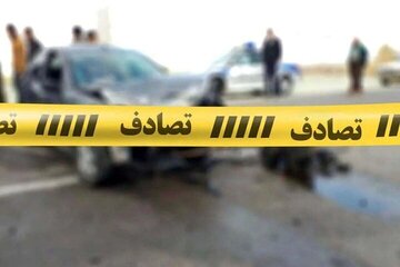 تصادف مرگبار در بزرگراه چمران تهران/ راننده به بیرون پرت شد تصادف مرگبار در بزرگراه چمران تهران/ راننده به بیرون پرت شد