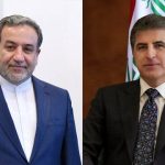 تاکید بارزانی بر پایبندی اقلیم کردستان به توافق‌نامه امنیتی میان عراق و ایران در گفت‌وگو با عراقچی