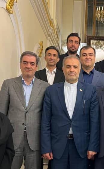 دیدار و گفت‌و‌گوی رئیس کل بیمه مرکزی و سفیر ایران در روسیه در باره همکاری های بیمه ای