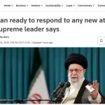 هشدار قاطع رهبری به واشنگتن و تل‌آویو در صدر توجه رسانه‌های انگلیسی‌زبان