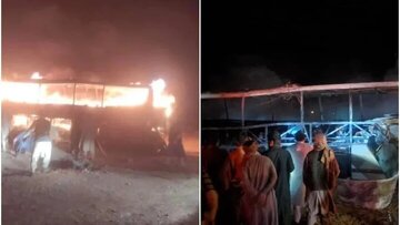 ۸۵ مهاجر افغانستانی اخراج شده از ایران در یک تصادف کشته شدند