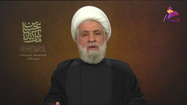 نعیم قاسم: تا زمانی که تجاوز ادامه دارد مقاومت هرگز سلاح خود را تحویل نخواهد داد