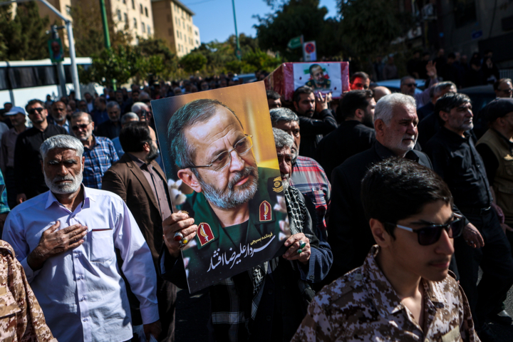 پیکر سردار افشار تشییع شد