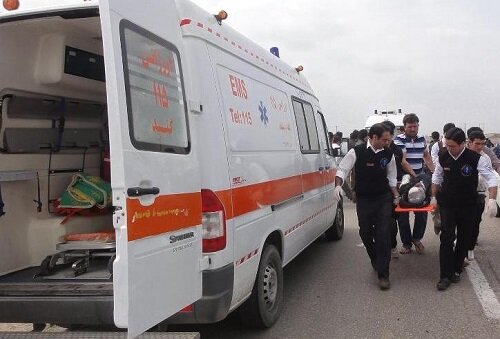 انحراف مینیبوس از جاده ۱۴ مصدوم برجای گذاشت انحراف مینیبوس از جاده ۱۴ مصدوم برجای گذاشت