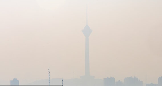 هوای تهران در وضعیت قرمز است؛ جولان ذرات معلق در هوای پایتخت