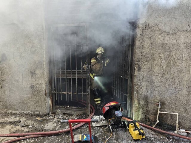 آتش سوزی در جنوب تهران؛ یک نفر جان باخت