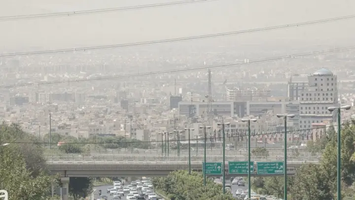 فیلم منتشره وجود «ذرات مگنت در هوای تهران» غیرواقعی است/ شرایط پایتخت طوفانی نیست