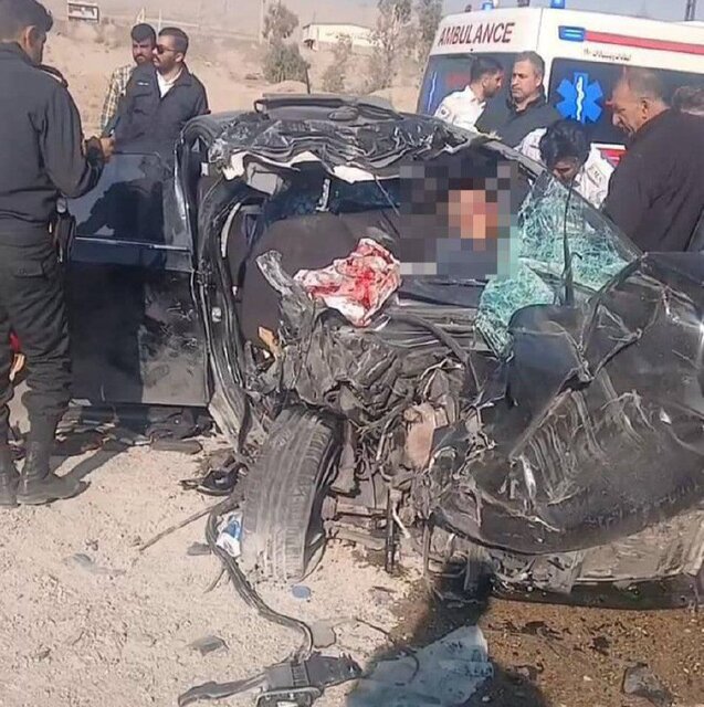 جزئیات سانحه تصادف همسر معاون رئیس جمهور