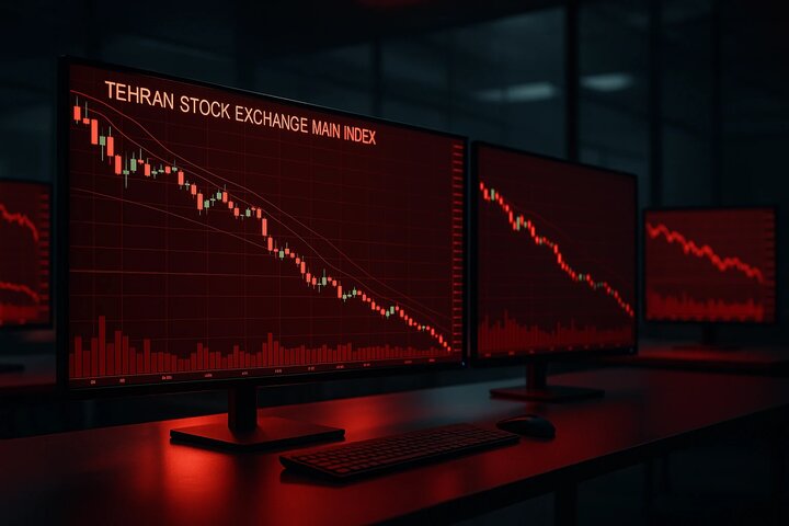 افت ۲۷ هزار واحدی شاخص بورس