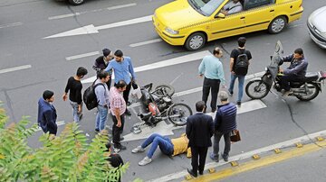 آمار تلخ تصادفات فوتی موتورسواران تهرانی اعلام شد